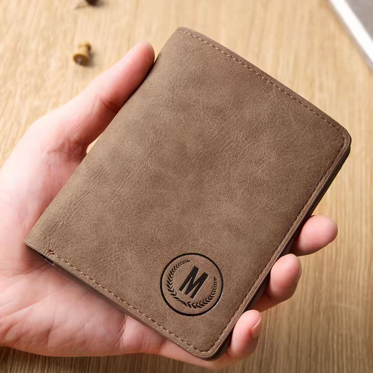 Branded High Quality Men's PU Leather Business Wallet