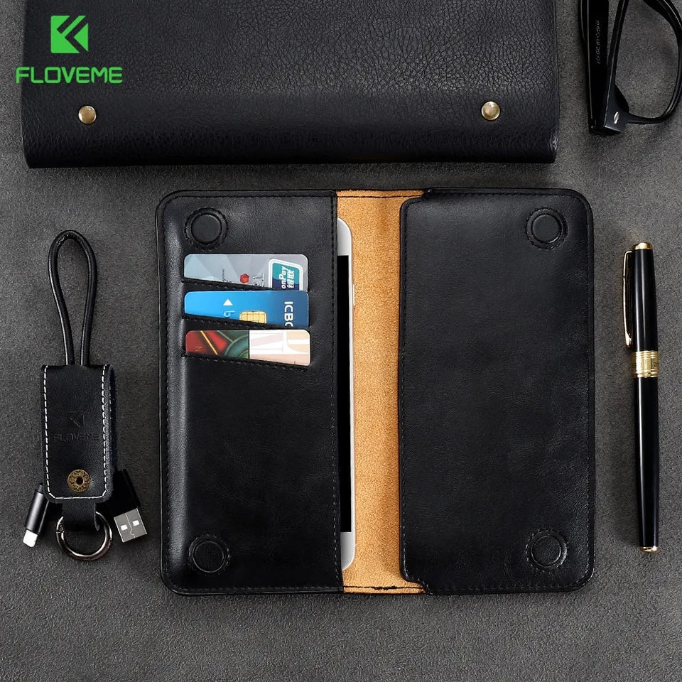 Floveme Hand Made Soft Universal Wallet (100% Imported)