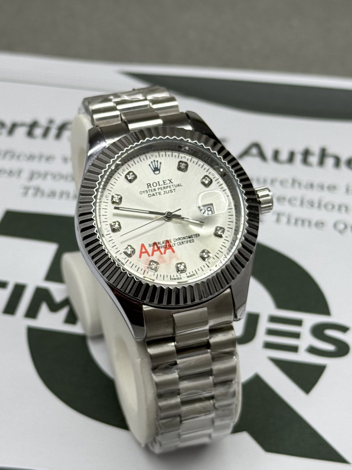 RLX Luxury Oyster Perpetual Chain Watch