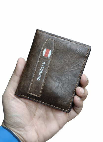 WESTAL Business Short Leather Wallet, cardholder