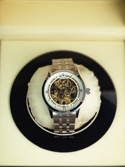 Rollie Automatic Skeleton Watch