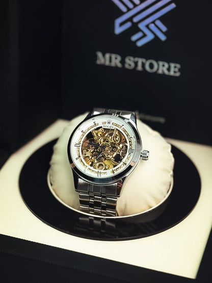 Rollie Automatic Skeleton Watch