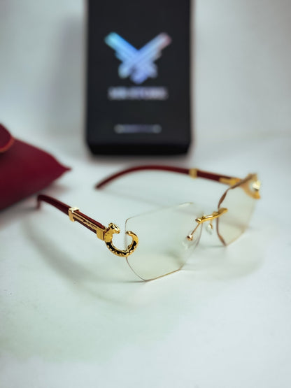 Leopard Solar Glasses