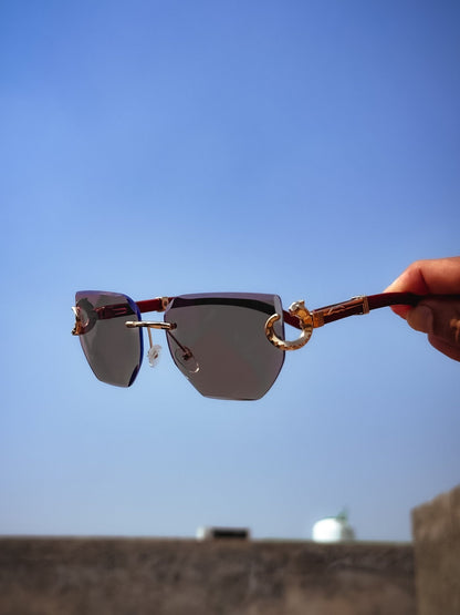Leopard Solar Glasses