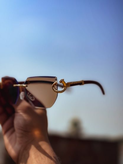 Leopard Solar Glasses