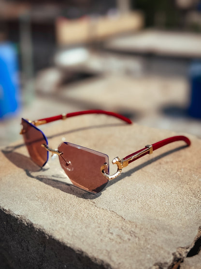 Leopard Solar Glasses