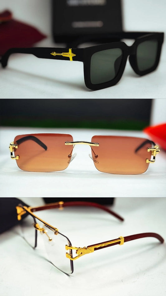 Pack of 3 Dashing Glasses