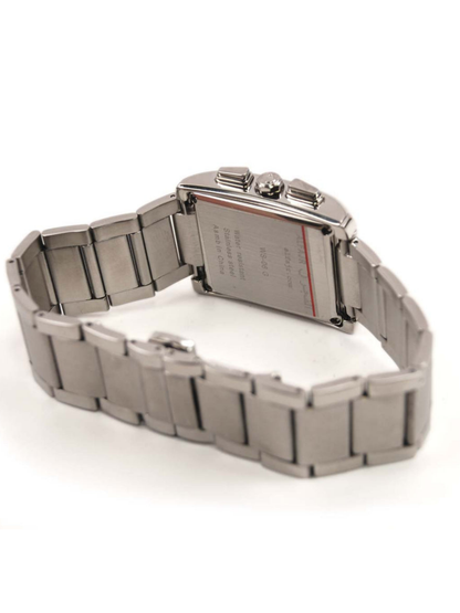 Al Fajar Original Stainless Steel Digital Watch For Men with Azan Prayer Alarm Qibla Direction and Hijri Calendar