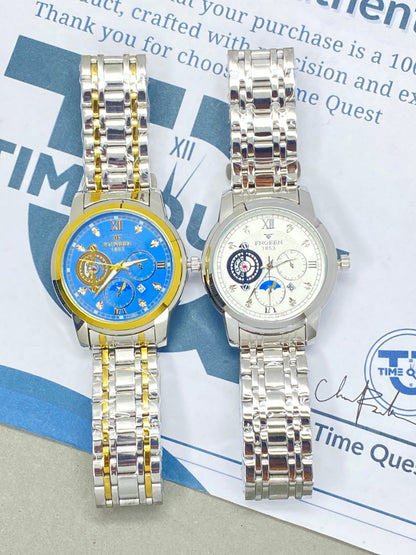 FNGEEN 1853 Analog Time Stainless steel Chain Watch For Men