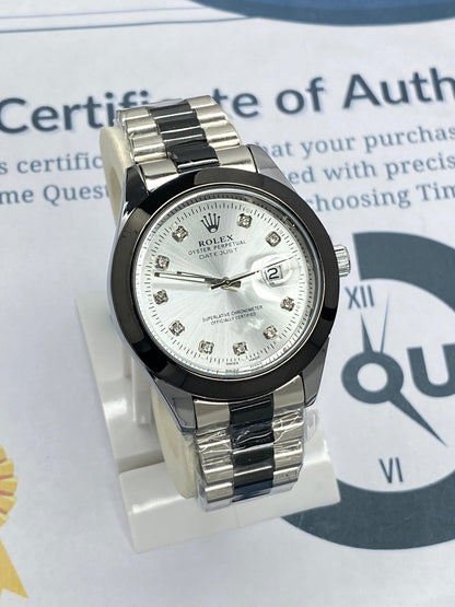 RLX Swiss Made Premium Design Chain Watch For Men With Date Display