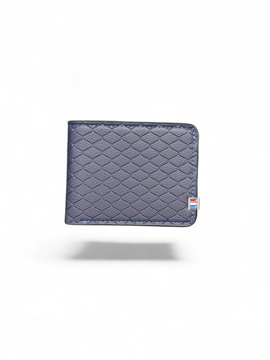 Blue Imported Quality Leather Wallet