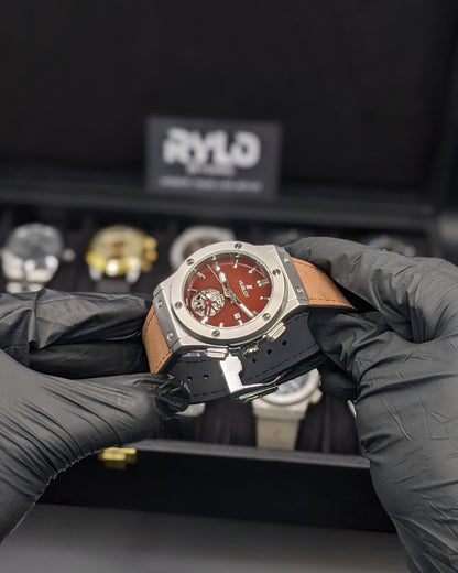HUB Golden Dial Skeleton