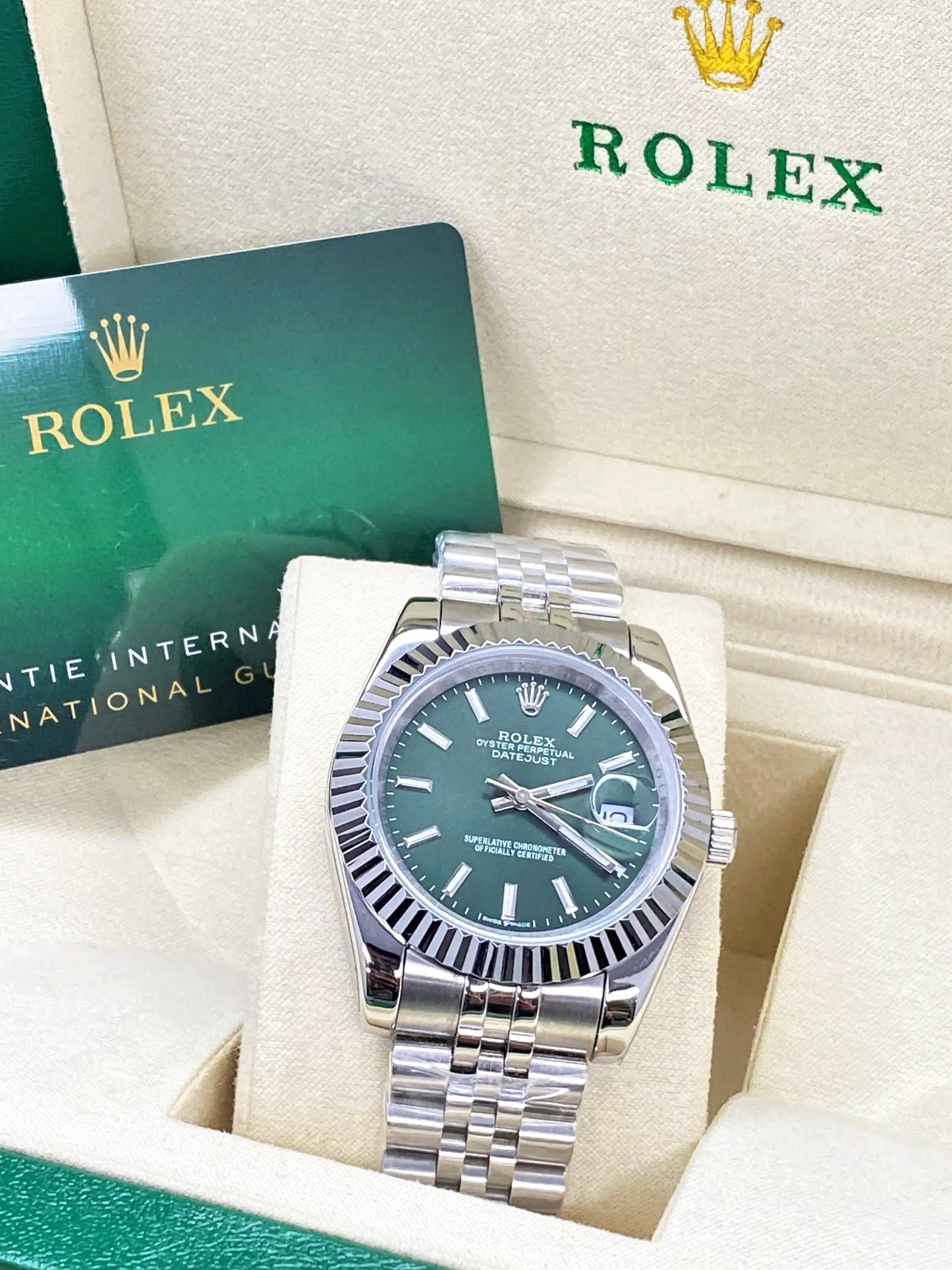 RLX Oyster Perpetual Datejust Automatic Luxury Quartz Chain Watch for Men