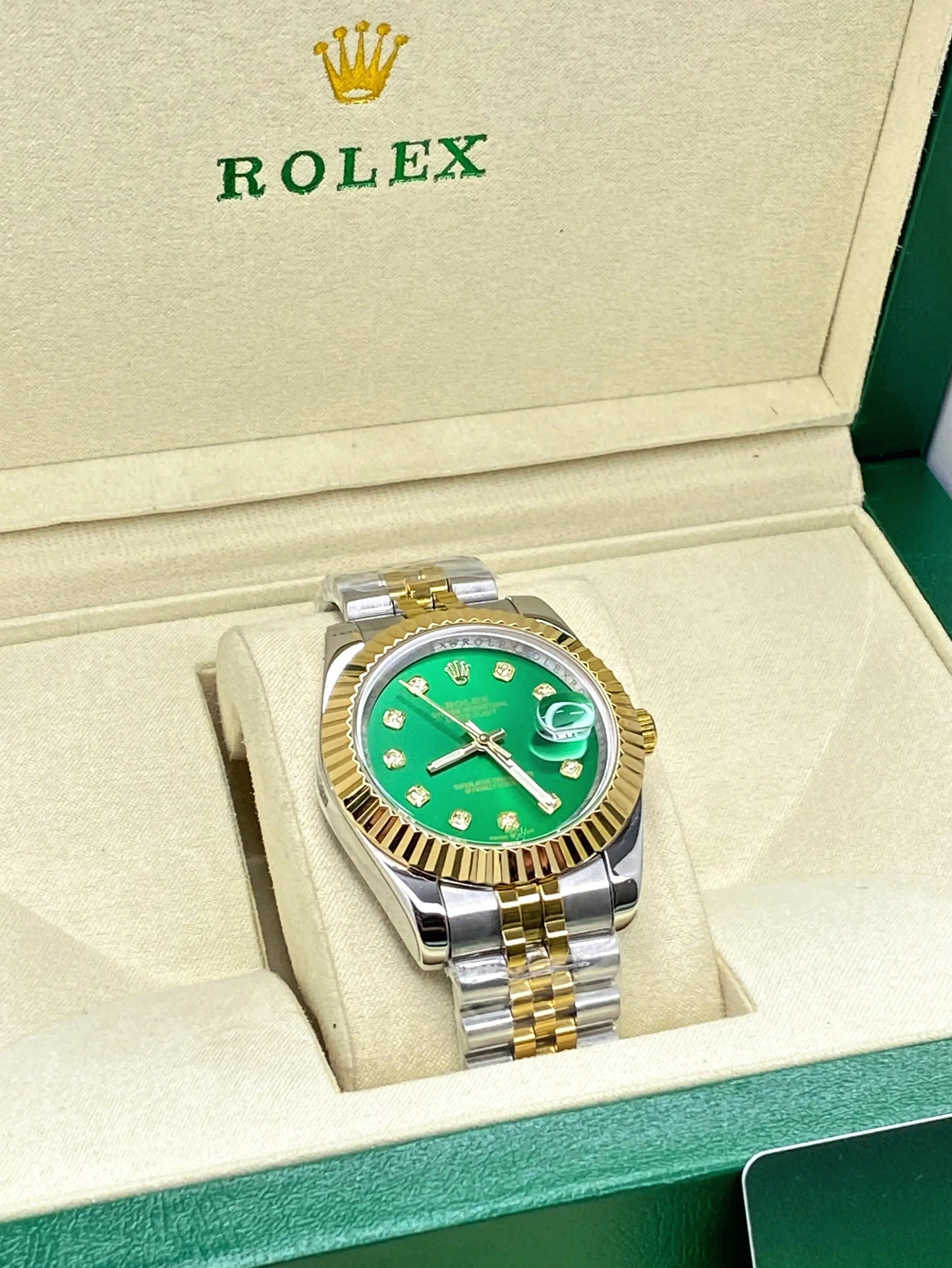 RLX Oyster Perpetual Datejust Automatic Movement Luxury Chain Watch