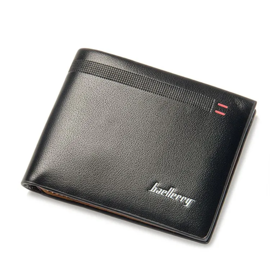 Men's Slim Leisure Business Soft PU Leather Wallet