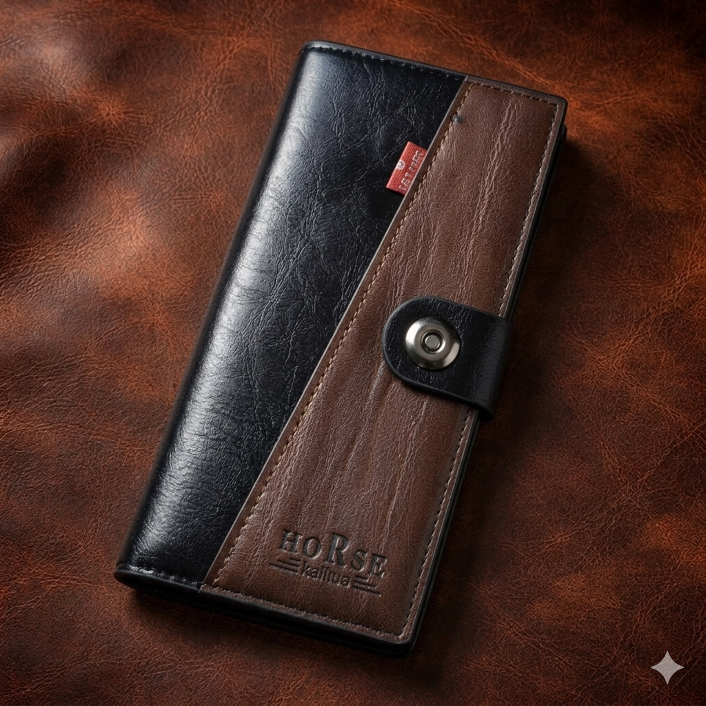 Baellerry Hand Strap Long Wallet For Mobile, Cash & Cards