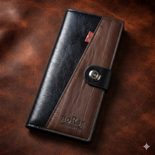 Baellerry Hand Strap Long Wallet For Mobile, Cash & Cards