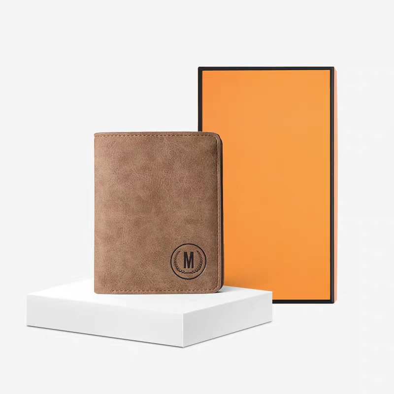 Branded High Quality Men's PU Leather Business Wallet